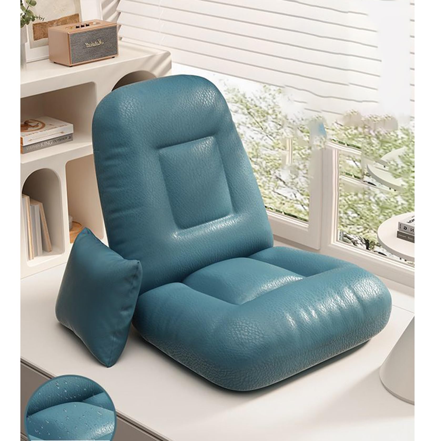 Amazon｜[Donahutt03] 座椅子 ポケット 55*50*60 フロアチェア フロア